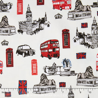 British Invasion - Main Cream Yardage