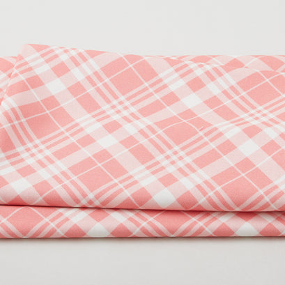 Country Cottage - Porch Plaid Peach 2 Yard Cut
