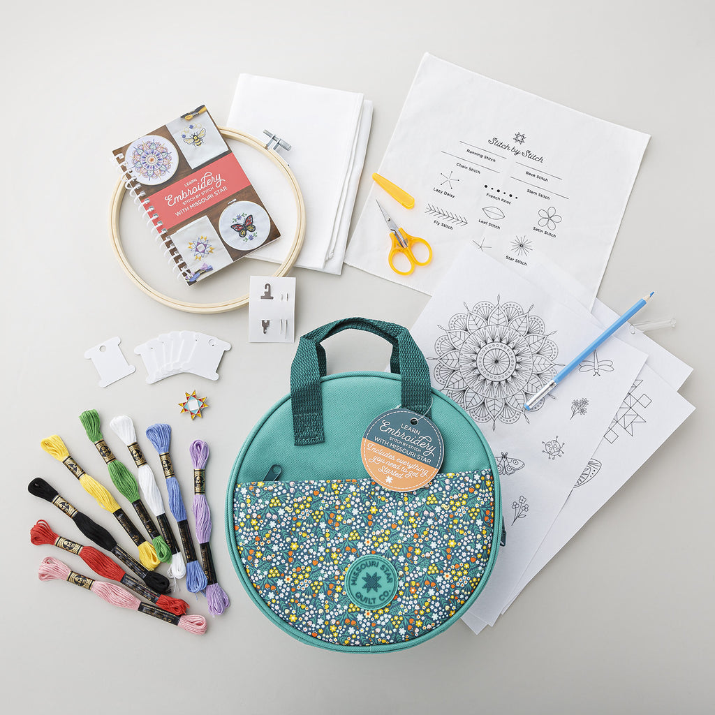 PREORDER - Learn Embroidery Stitch by Stitch with Missouri Star Primary Image