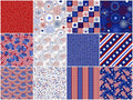 Stars & Stripes Favorites 5" Squares Alternative View #2