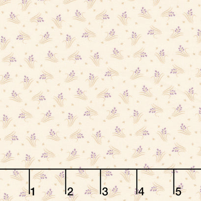 Plumberry III - Plum Grass Cream Yardage