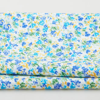 Blue Muse Favorites - Morning Meadow White 2 Yard Cut