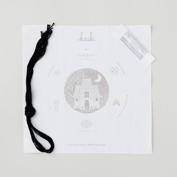 Victorian House Embroidery Stitch Sampler kit Alternative View #1