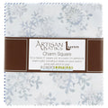 Artisan Batiks - Snowflakes 2 Metallic Charm Pack