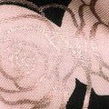 Bliss - Roses Black with Rose Gold Sparkle Yardage