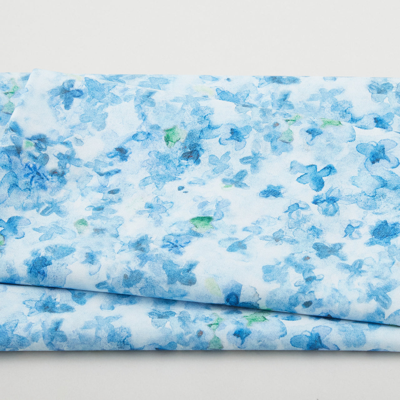 Dreaming of Tuscany - Packed Petals Blue 2 Yard Cut Primary Image