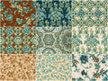 Villa Romana Favorites Teal Metallic Ten Squares