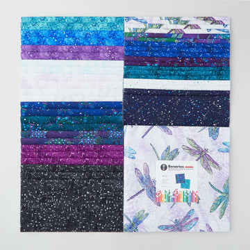 On Dragonfly Wings 10" Pearlized Squares Primary Image