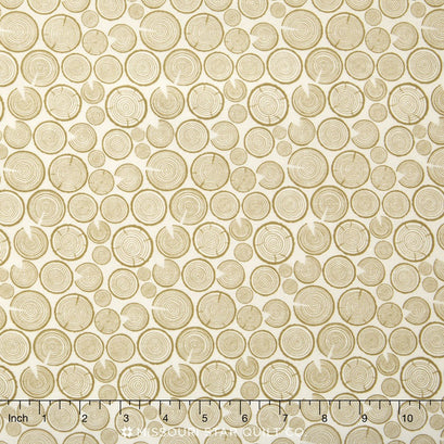 High Adventure - Adventure Wood Cream Yardage
