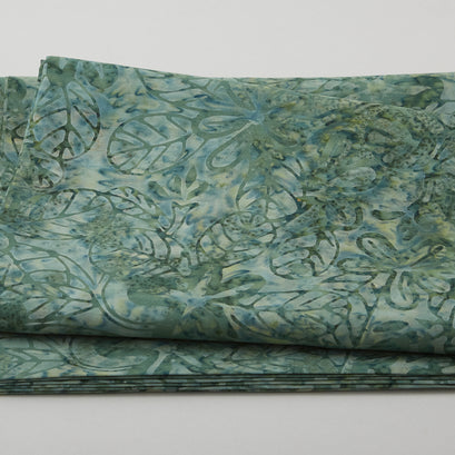 Java Batiks - Imprints Green 2 Yard Cut