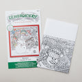 Zenbroidery Christmas Snowman Embroidery Kit