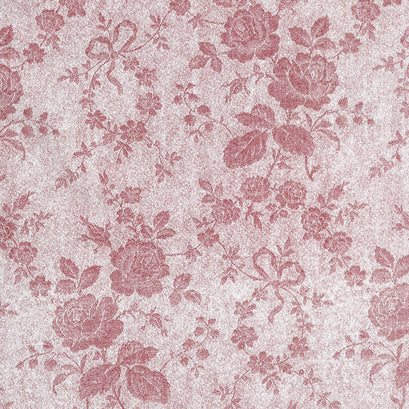 Rustic Romance - Rose Red Yardage