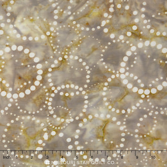 Artisan Batiks - Ring Toss Khaki Yardage