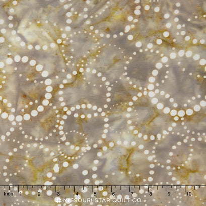 Artisan Batiks - Ring Toss Khaki Yardage