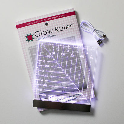 Glow Ruler - Left Handed 6" x 6"