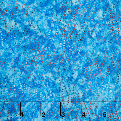 Artisan Batiks - Liberty 2 Shooting Stars Sky Yardage