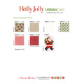 Holly Jolly White Santa Quilt Kit