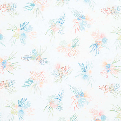Seascape - Coral Clusters Multi Yardage