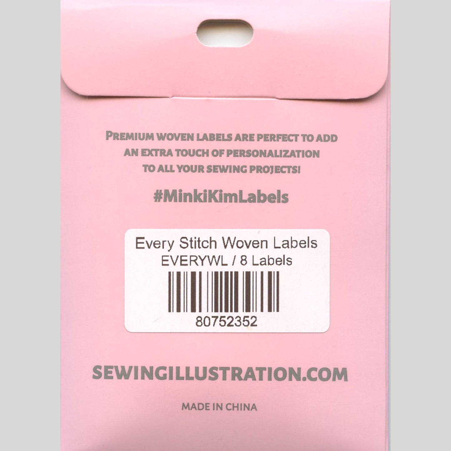 Minki Kim Woven Labels - Every Stitch Alternative View #3