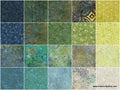 Tonga Treats Batiks - Lagoon 2.5" Strips