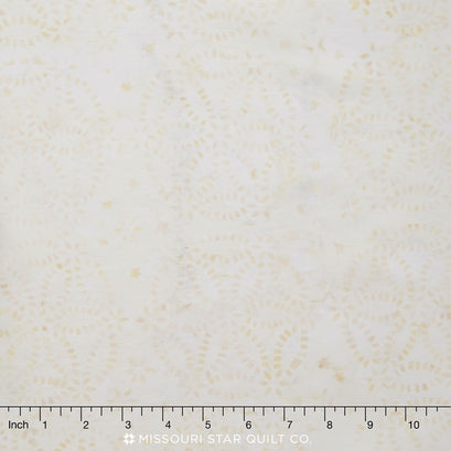 Tonga Batiks - Rose Chain Medallion Cream Yardage