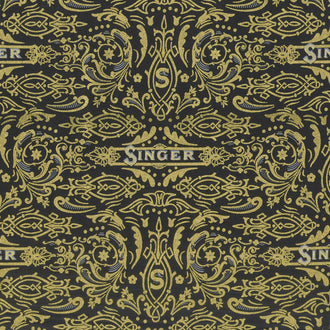 Sewing with Singer - Singer Black Metallic Yardage