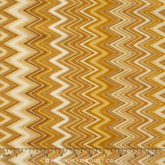 Winter's Grandeur - Gold Metallic Yardage