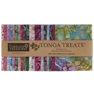 Tonga Treats Batiks - Orchid Minis