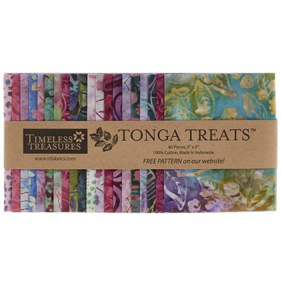 Tonga Treats Batiks - Orchid Minis