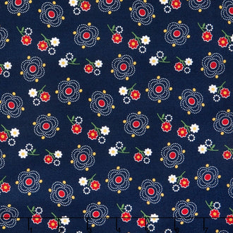 Gingham Girls - Gingham Main Navy Yardage