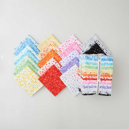 Playtime Flannel - Stars, Hearts and Shapes Fat Quarter Bundle Primary Image