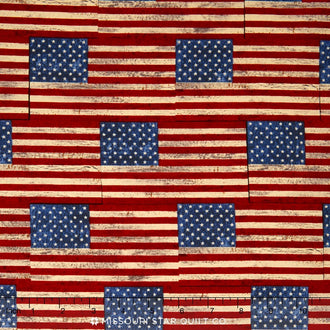 Sundance Trail - US Flags Americana Yardage