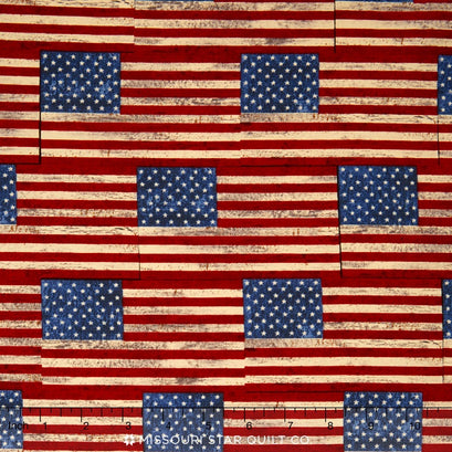 Sundance Trail - US Flags Americana Yardage