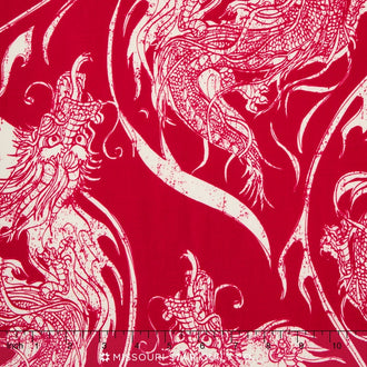 Year of the Ninja - Dragon Red Yardage