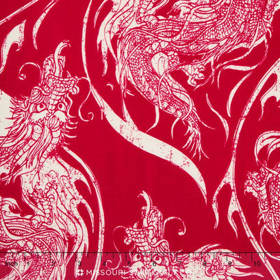 Year of the Ninja - Dragon Red Yardage