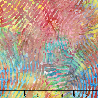 Tonga Batiks - Zing Paint Strokes Zing Yardage