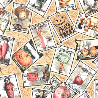 Pumpkin Patch - Seed Packs Toss Orange Yardage