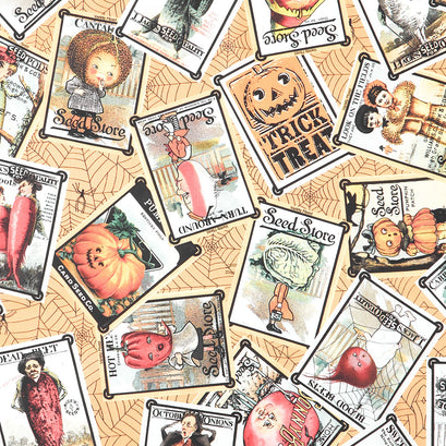 Pumpkin Patch - Seed Packs Toss Orange Yardage