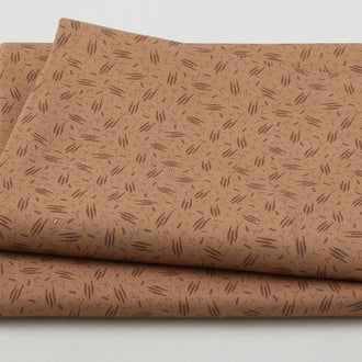 Grandpa's Journal - Lines & Dots Brown 2 Yard Cut