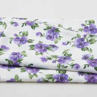 Paradise - Tossed Floral Cream 2 Yard Cut