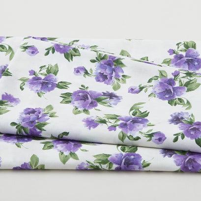 Paradise - Tossed Floral Cream 2 Yard Cut