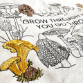 Mushroom Embroidery Tote Kit Alternative View #2