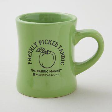 Missouri Star Freshly Picked Fabric 10oz Diner Mug Primary Image