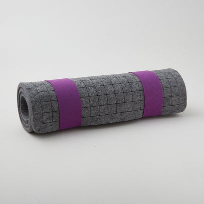 Wool Ironing Mat with Printed Grid - 18" x 36"