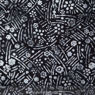 Tonga Batiks - Gotham Garden Confetti Jet Yardage