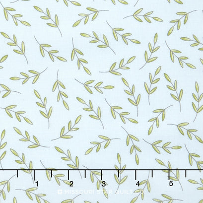 Fawns and Friends - Branches Blue Yardage