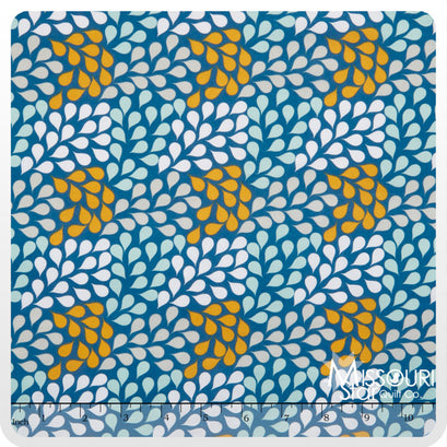 Little Ark - Rain Blue Yardage