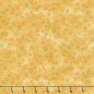 Star Of Wonder, Star Of Light - Twinkle Gold Yardage