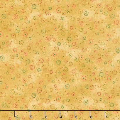 Star Of Wonder, Star Of Light - Twinkle Gold Yardage