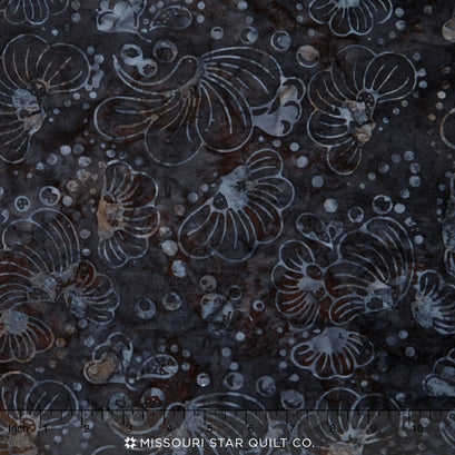 Tonga Batiks - Gotham Claw Clip Ebony Yardage